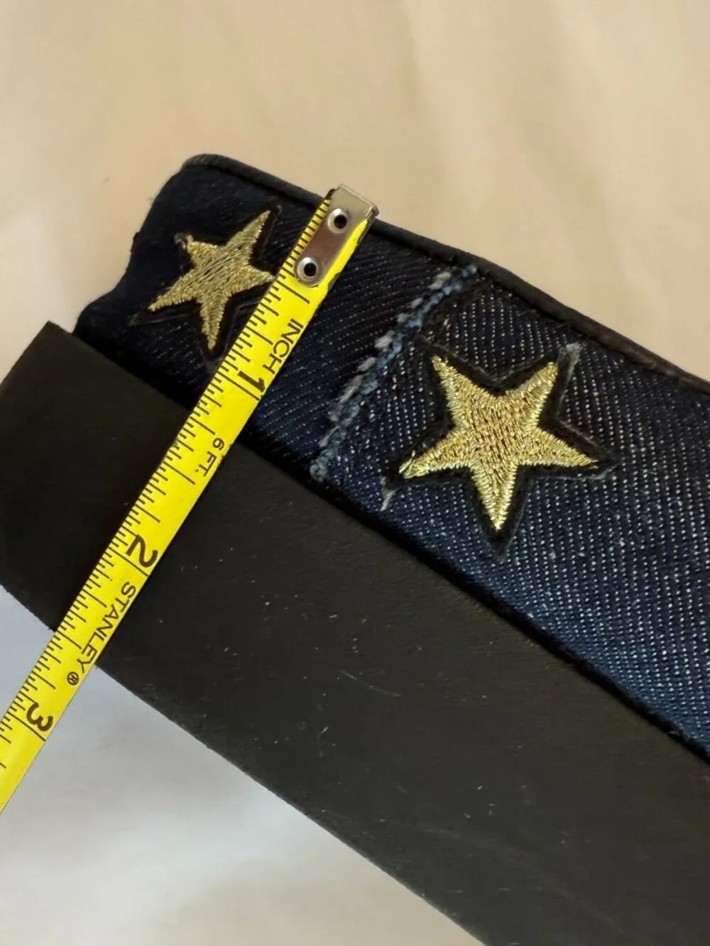 ELENA SHOES DENIM LEATHER LINED MULES MADE IN ITALY WOMENS 38 US SIZE 8 9